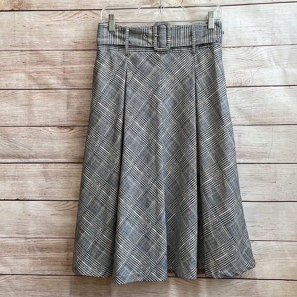 Plaid Gray Women's Skirt